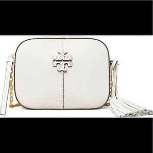 McGraw Leather Camera Bag
TORY BURCH